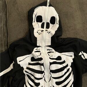 Tipsy Elves skeleton zip up costume